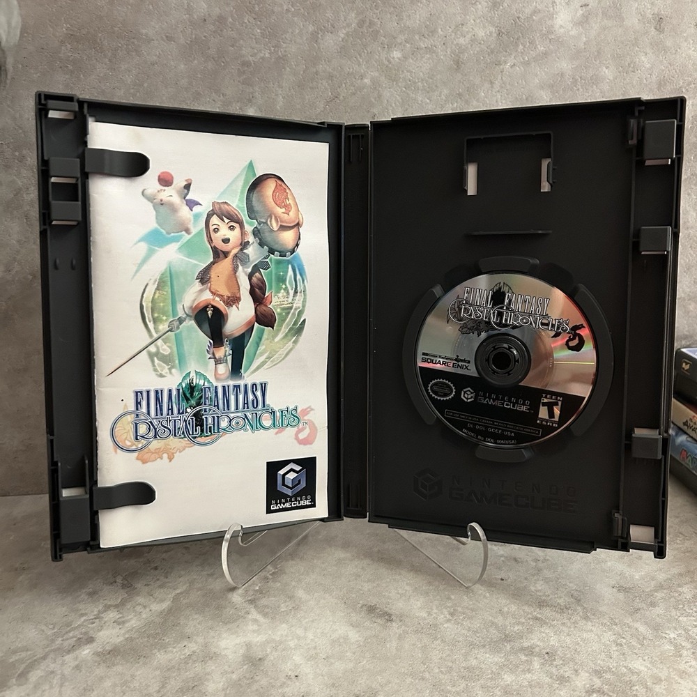 Final Fantasy: Crystal Chronicles (Nintendo GameCube) CIB Complete Tested Works - Picture 2 of 4